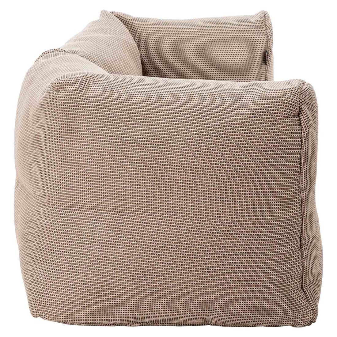 Nærbilde av sete på Hagesofa Dotty Cloud polypropylen 150x75 cm beige