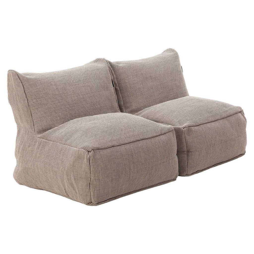 Montert Hagesofa Dotty Cloud polypropylen 150x75 cm i hage