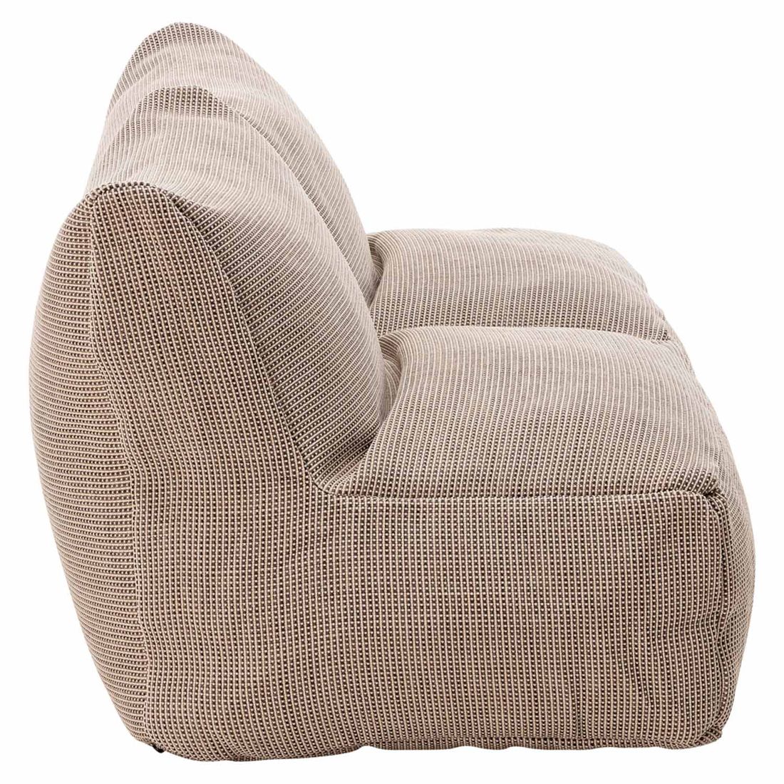 Nærbilde av sittepute på Hagesofa Dotty Cloud polypropylen 150x75 cm