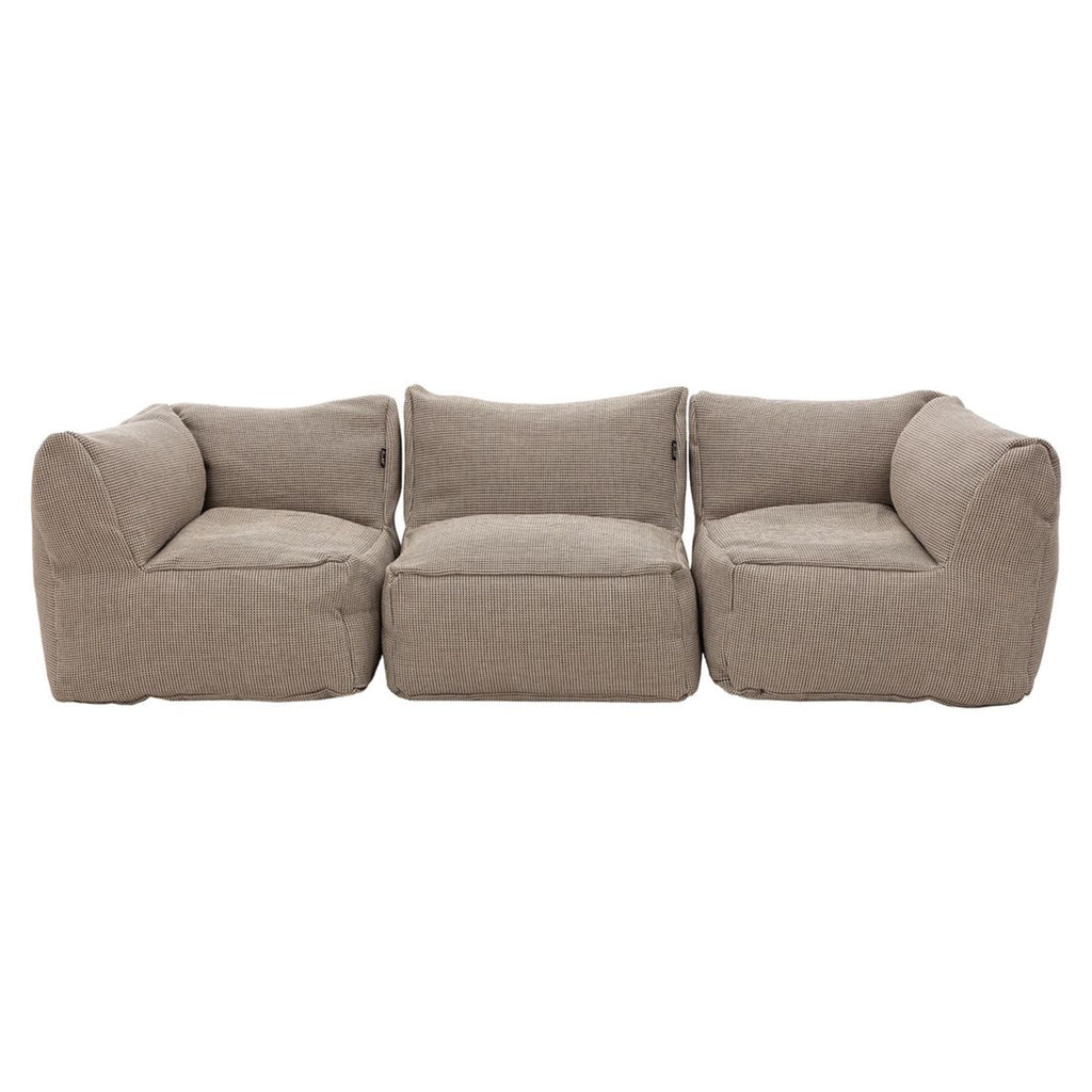 Hagesofa Dotty Cloud polypropylen 225x75 cm bakside