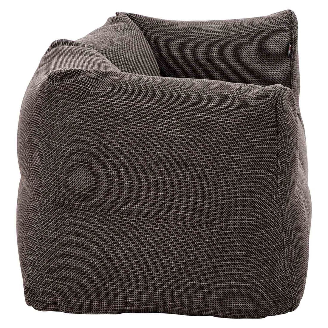 Hagesofa Dotty polypropylen 150 cm antrasitt nærbilde av sete
