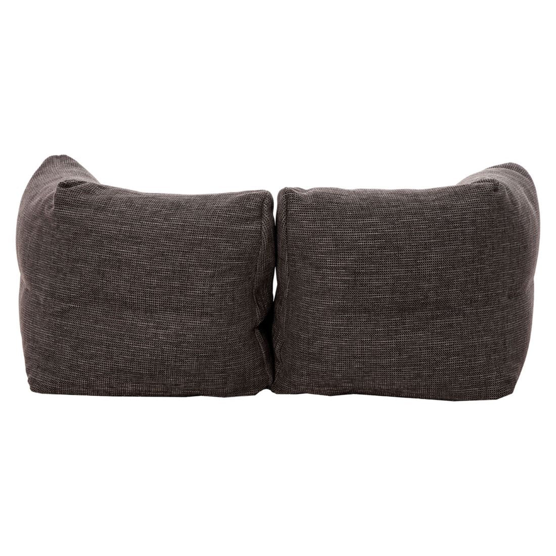 Hagesofa Dotty polypropylen 150 cm antrasitt med puter