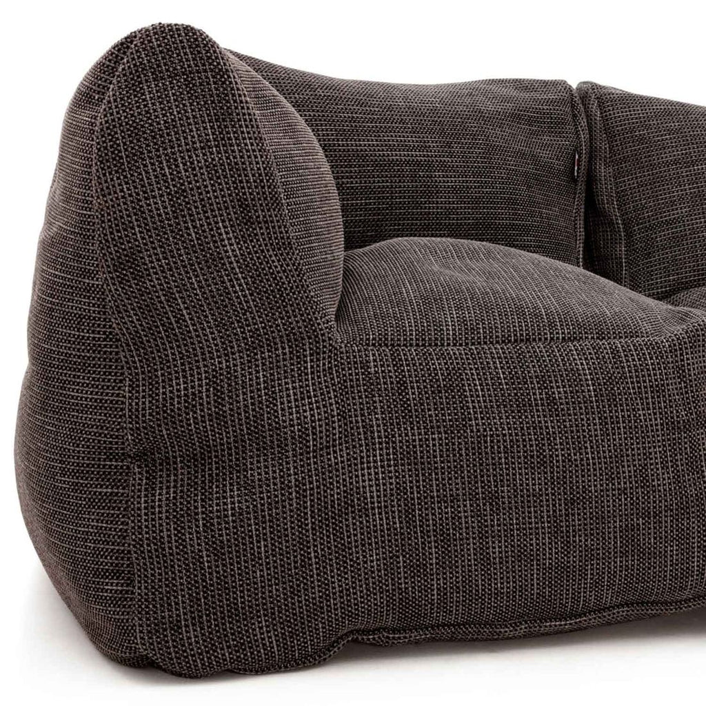 Sittekomfort på Hagesofa Dotty polypropylen 225 cm antrasitt
