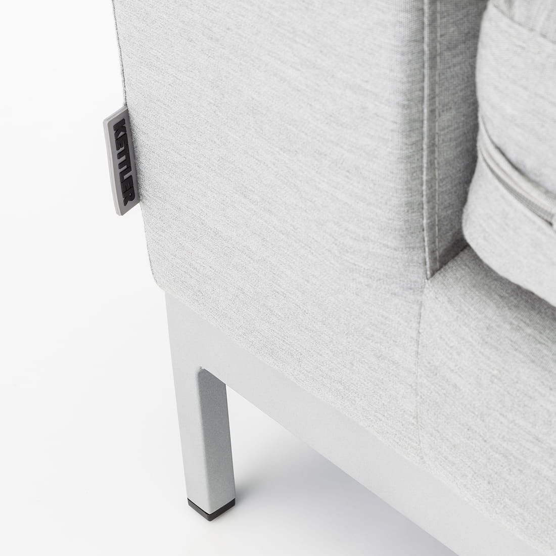 Hagesofa Ego Modular aluminium/Sunbrella 253 cm - Kettler