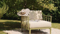 Hagesofa Engels Kit 3 plast/blandingsstoff forfra
