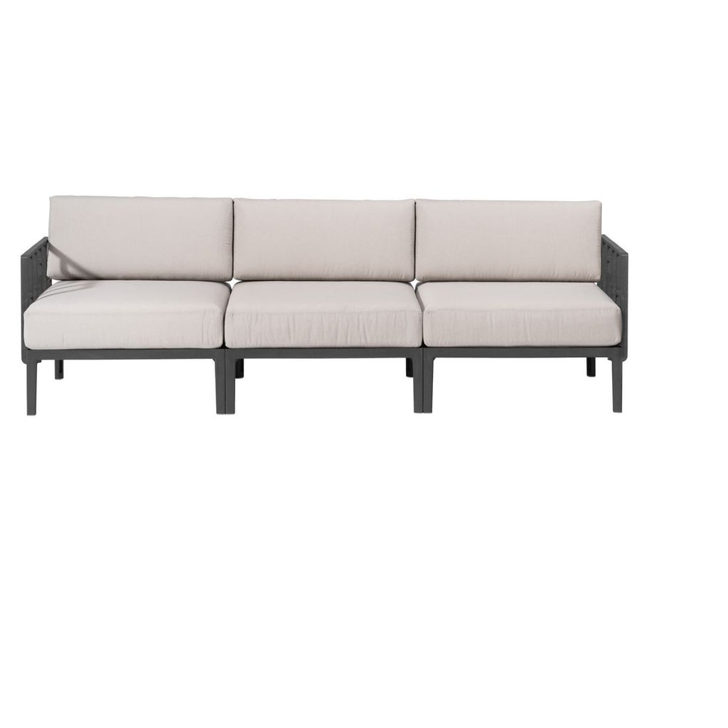 Hagesofa Engels Kit 3 plast/blandingsstoff montert i hage