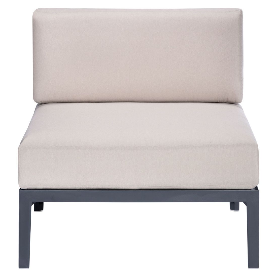 Hagesofa Engels Kit 3 plast/blandingsstoff i naturlig lys