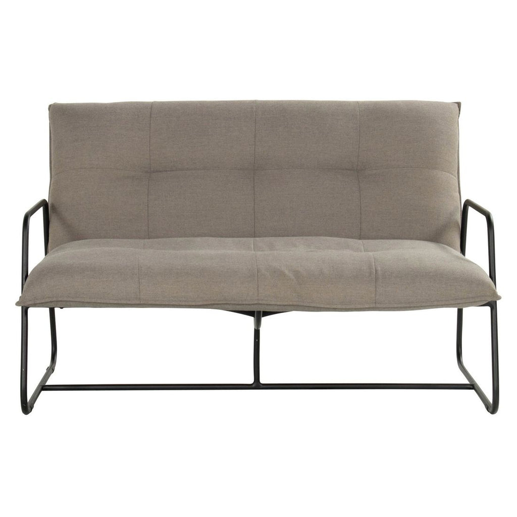 Montert Hagesofa Fontein aluminium Sunbrella 130 cm i hage
