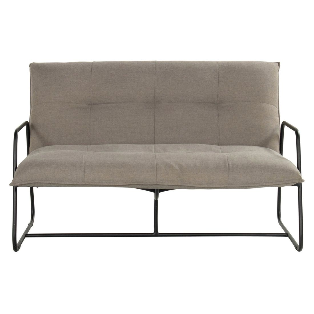 Montert Hagesofa Fontein aluminium Sunbrella 130 cm i hage
