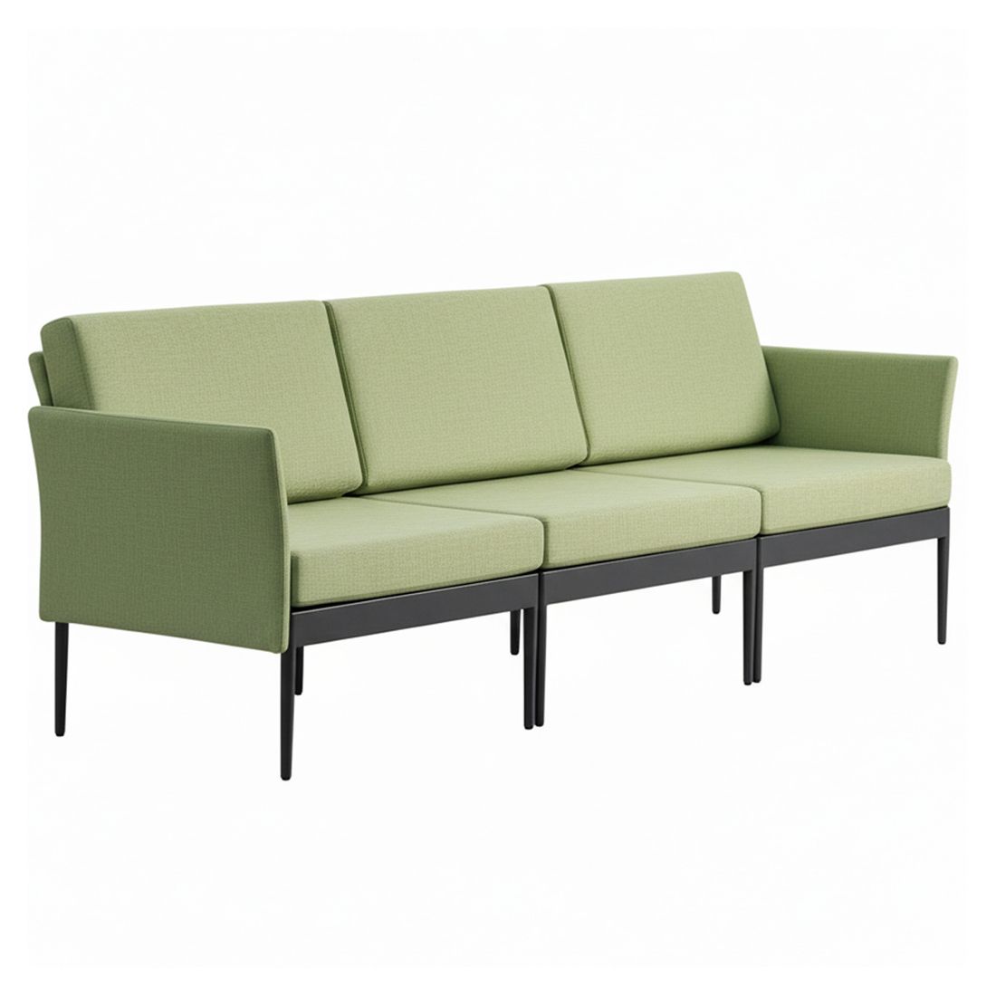 Hagesofa Ildigo aluminium/utestoff 250 cm bakside