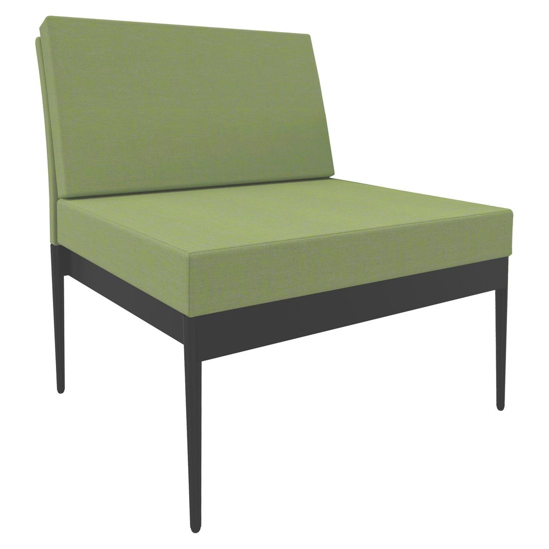 Hagesofa Ildigo aluminium/utestoff 250 cm med puter