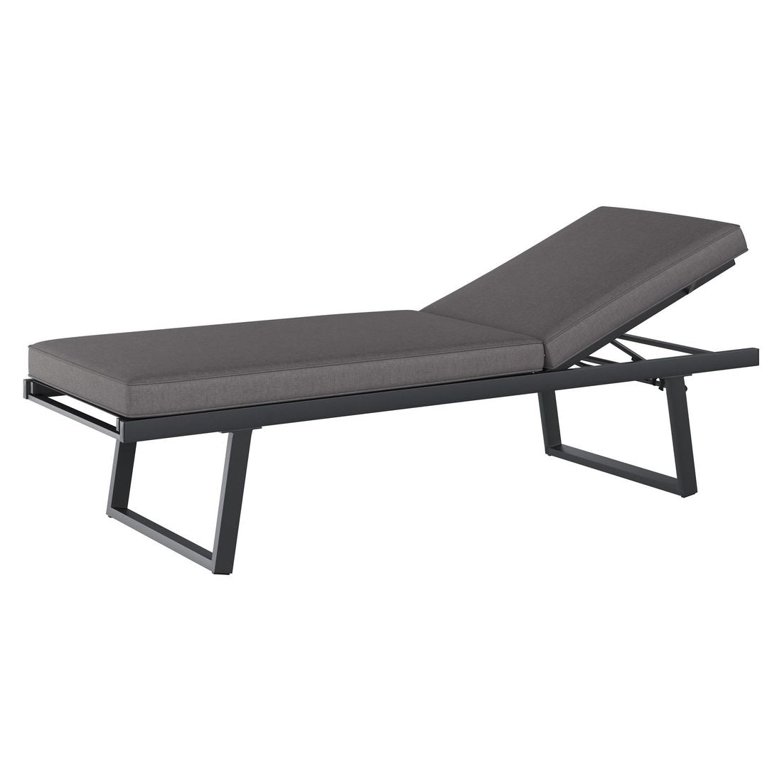 Hagesofa Lucca aluminium/olefin 200 cm - OUTLIV.