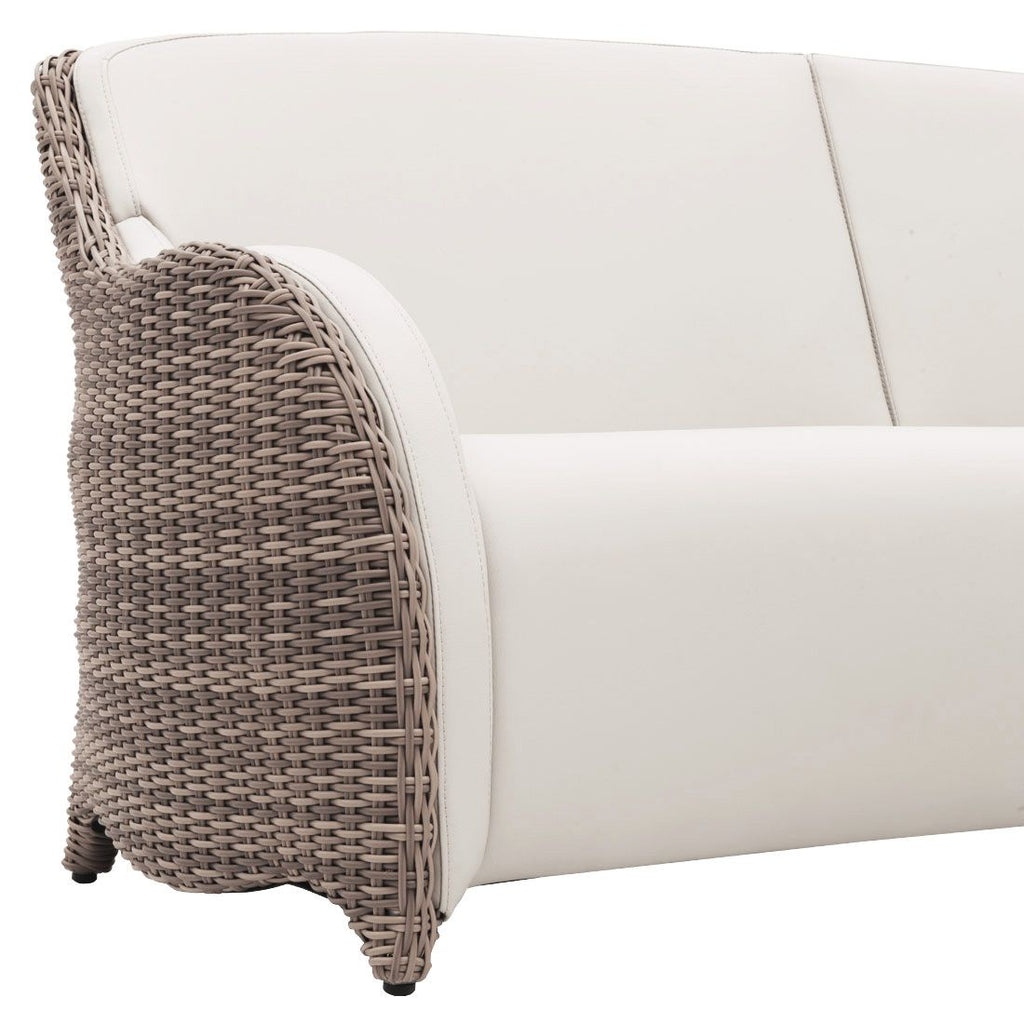 Sittekomfort på Hagesofa Luxor polyrotting 208 cm
