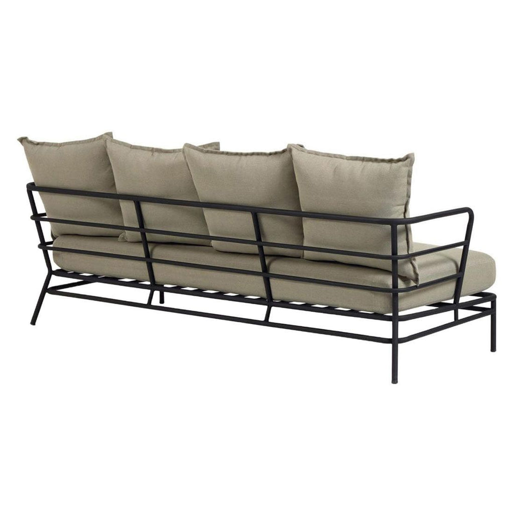 Hagesofa Mareluz stål/polyester 197x75 cm - La Forma