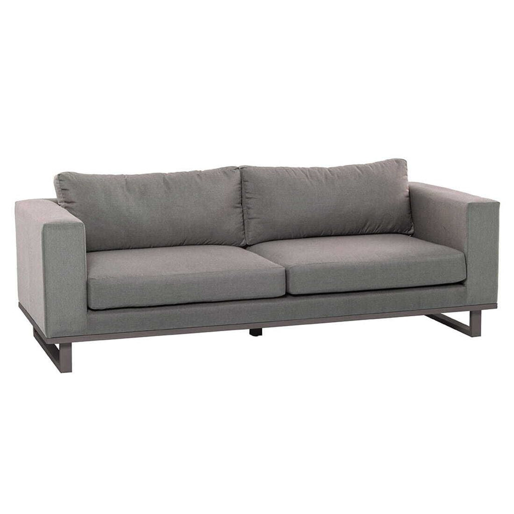 Hagesofa Miami aluminium/Sunbrella 220 cm bakside