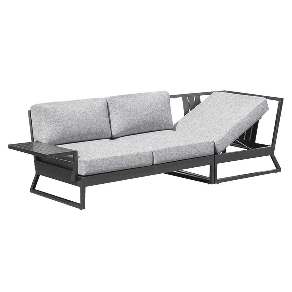 Montert Hagesofa Ocean Skid Platform i hage