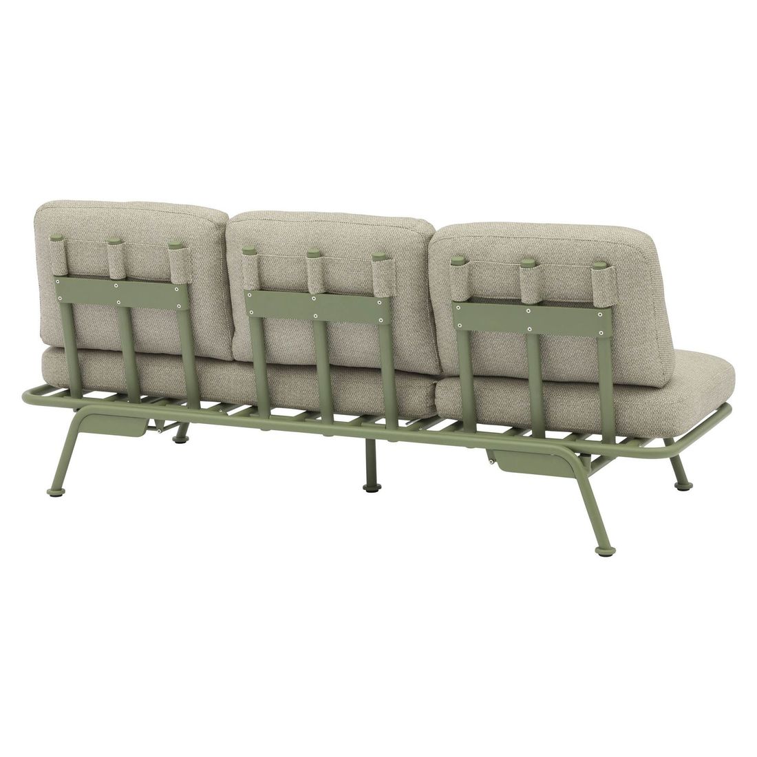 Hagesofa Somerset aluminium/Sunproof 198 cm med puter