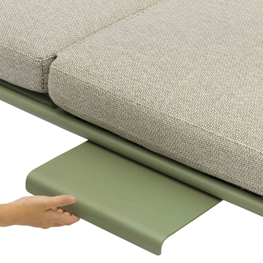 Bruk av Hagesofa Somerset aluminium/Sunproof 198 cm til hagekos