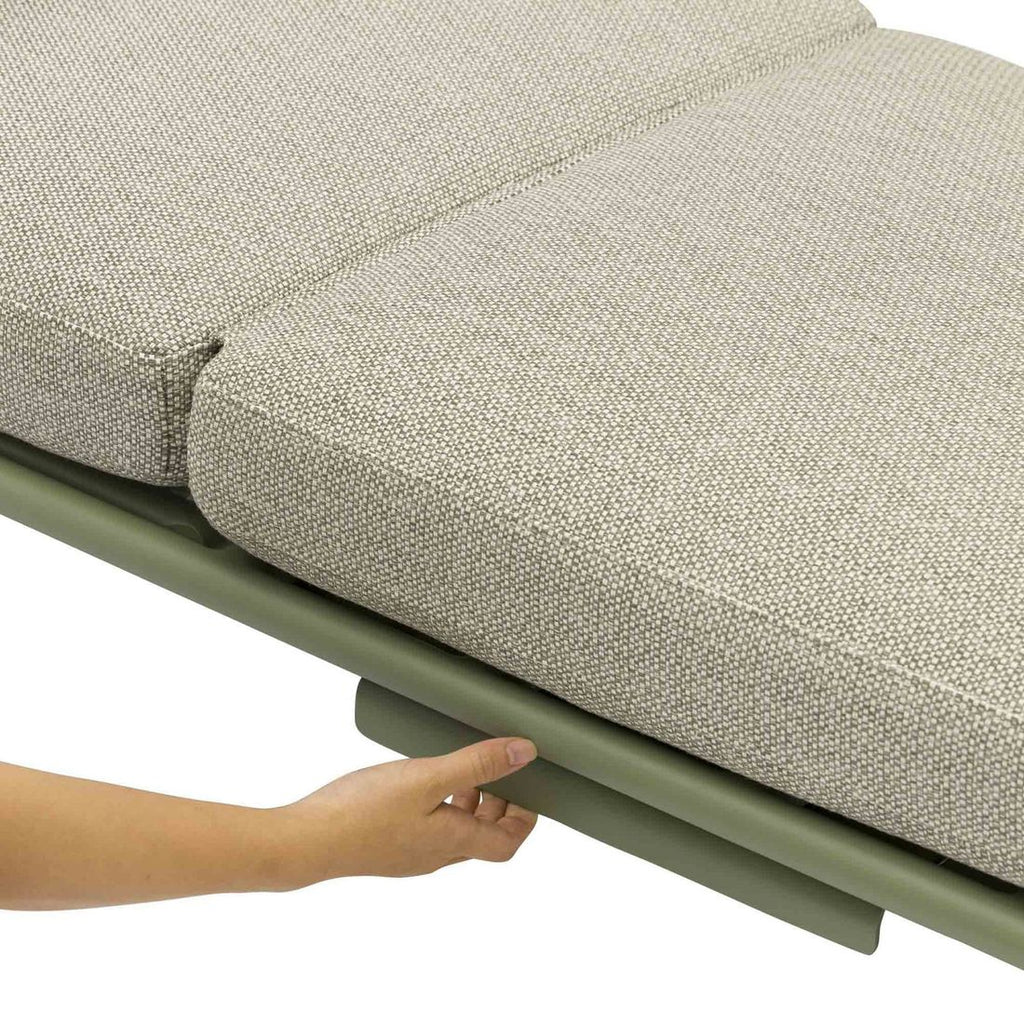Hagesofa Somerset aluminium/Sunproof 198 cm med utsikt