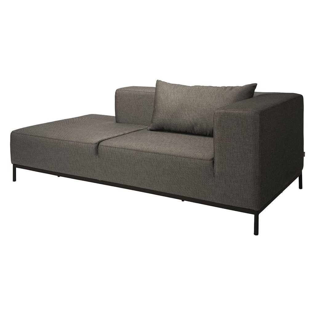 Hagesofa Taavi aluminium/Sunbrella 203x99 cm detalj av stoff