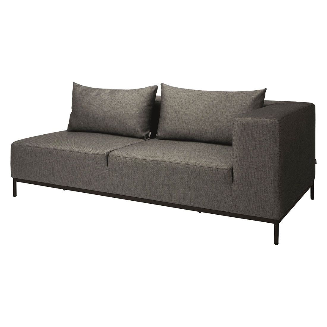 Hagesofa Taavi aluminium/Sunbrella 203x99 cm bakside
