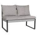 Hagesofa Tammo aluminium tau 110 cm forfra