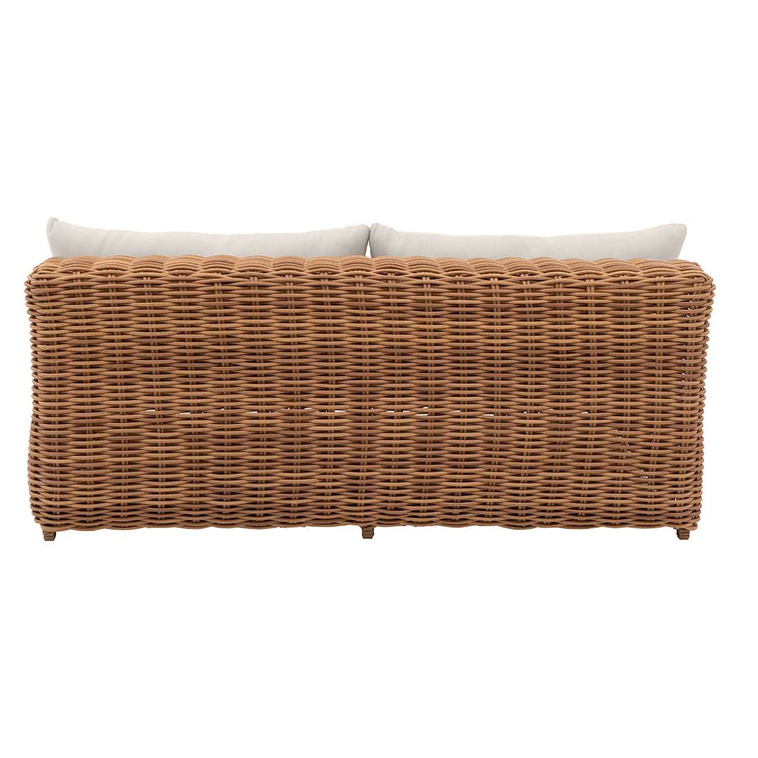 Oversikt over Hagesofa Versailles polyrotting flettverk 180 cm i hage