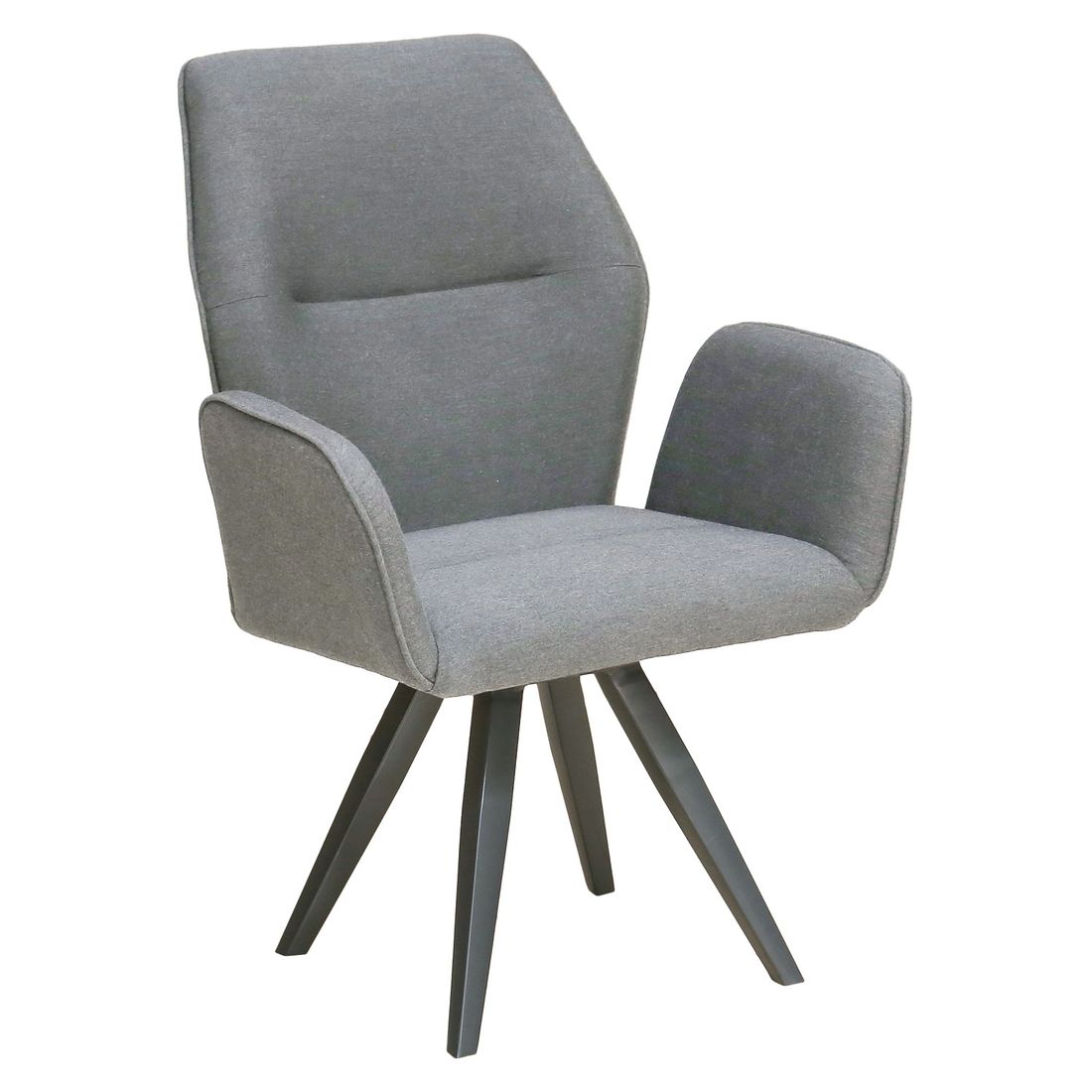 Hagestol Alea aluminium/Sunbrella dreibar 66x70 cm forfra
