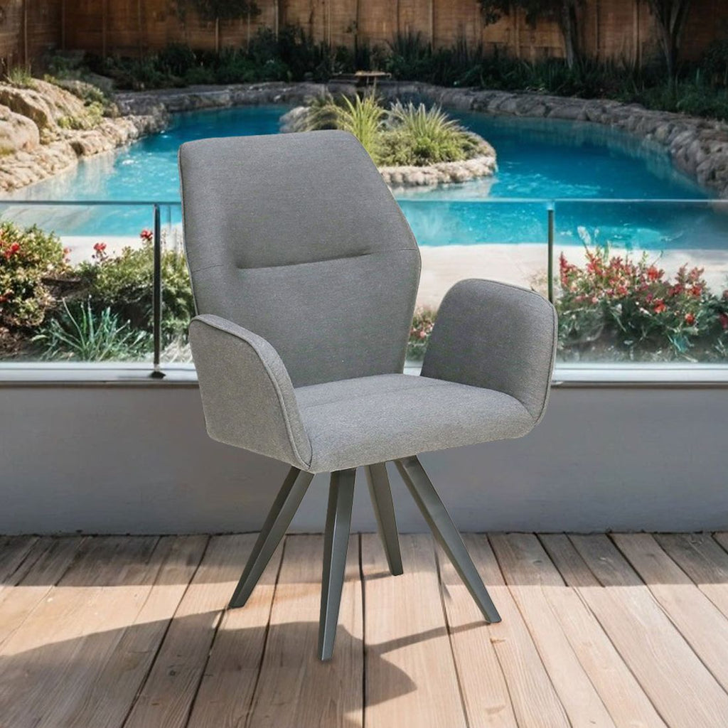 Hagestol Alea aluminium/Sunbrella dreibar 66x70 cm bakside
