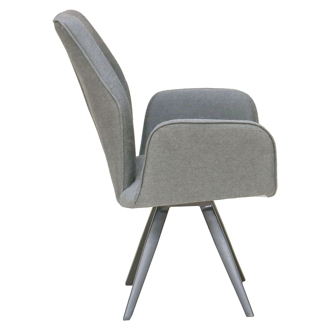 Nærbilde av armstøtte på Hagestol Alea aluminium/Sunbrella dreibar 66x70 cm