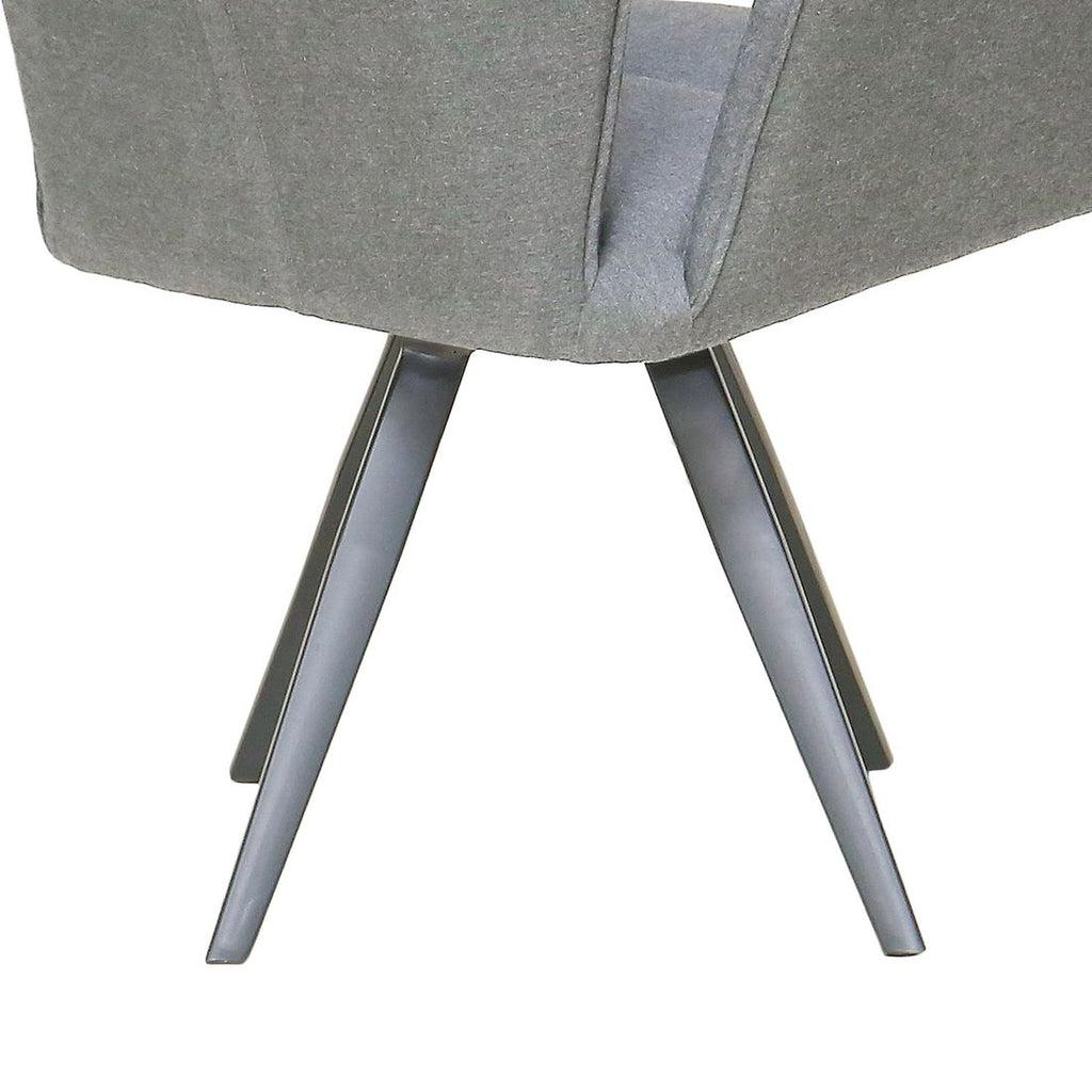 Hagestol Alea aluminium/Sunbrella dreibar 66x70 cm med puter