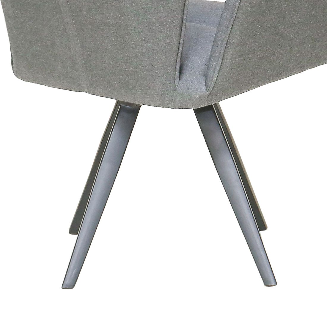 Hagestol Alea aluminium/Sunbrella dreibar 66x70 cm med puter