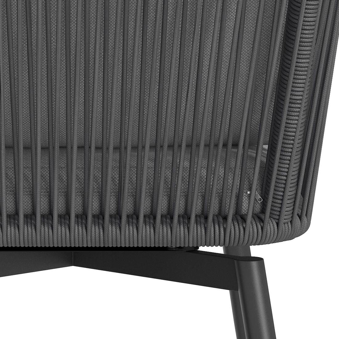 Hagestol Alex dreibar aluminium med puter 56x57 cm - OUTLIV.