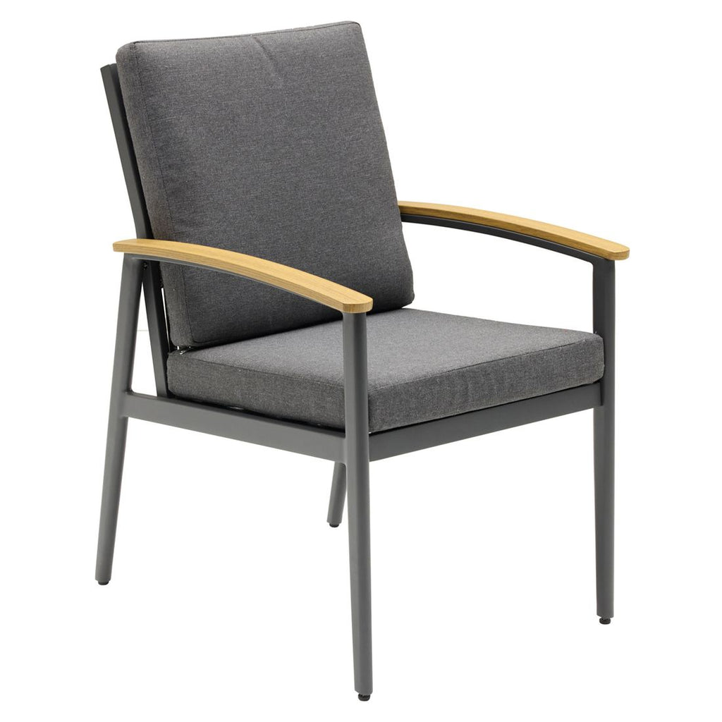 Hagestol Avento aluminium tau forside med pute