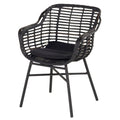 Hagestol Cecilia aluminium polyrotting 62x62 cm - Hartman forfra