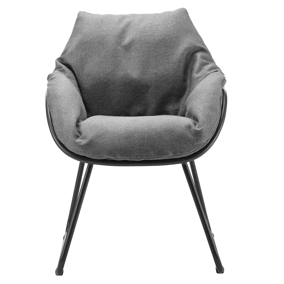Hagestol Chill aluminium/akryl 65x70 cm - Solpuri nærbilde av setet