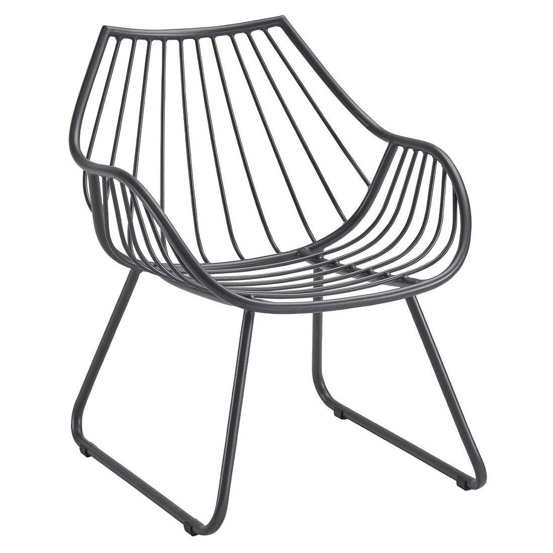 Hagestol Chill aluminium/akryl 65x70 cm - Solpuri tekstil materiale