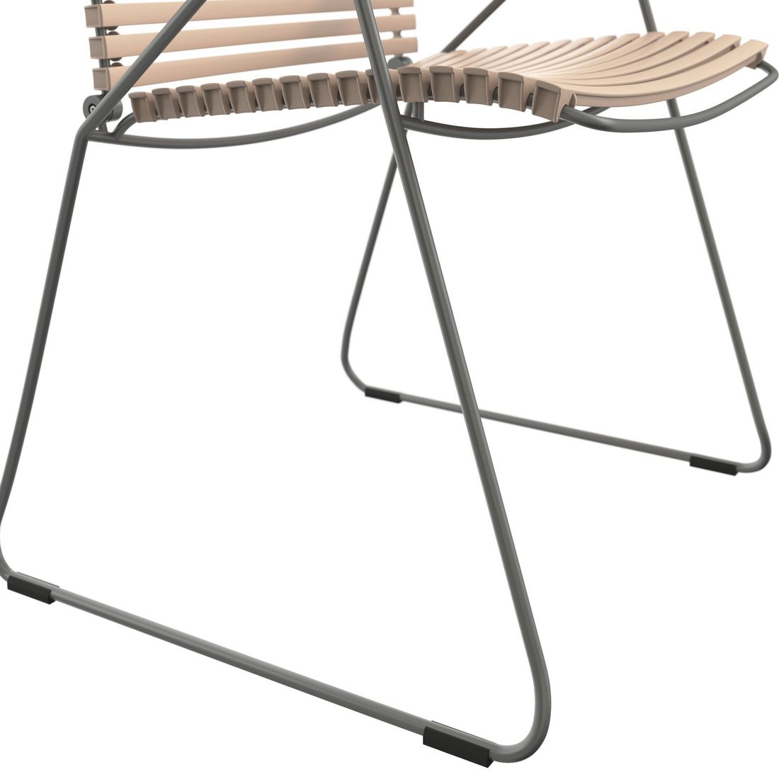Hagestol Click Position regulerbar rygg stål 58x57 cm - HOUE