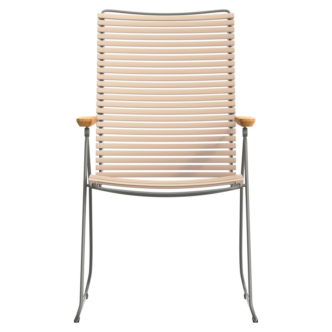 Hagestol Click Position regulerbar rygg stål 58x57 cm - HOUE
