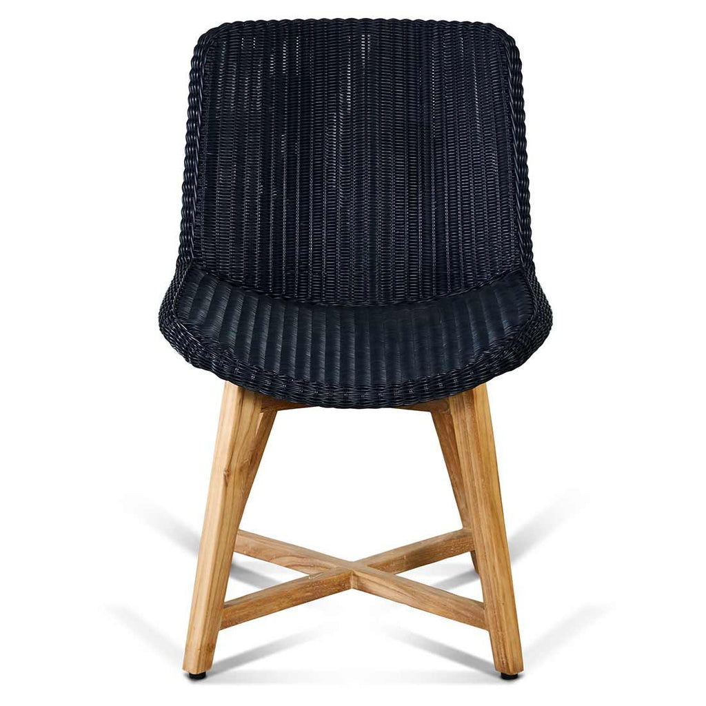 Hagestol Clovelly teak/polyrotting 56x68 cm bakside