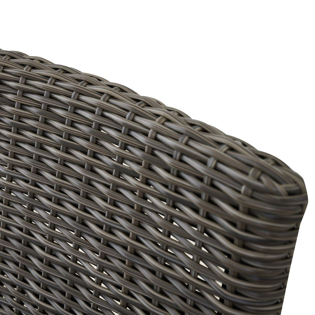 Hagestol Corido Move regulerbar rygg aluminium/flettverk - Siena Garden