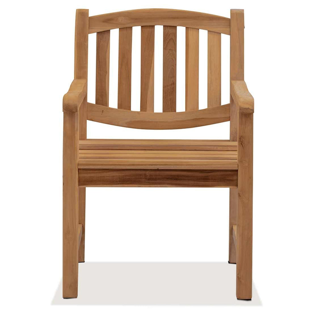 Hagestol Dallas teak 60x62 cm - OUTLIV bakside