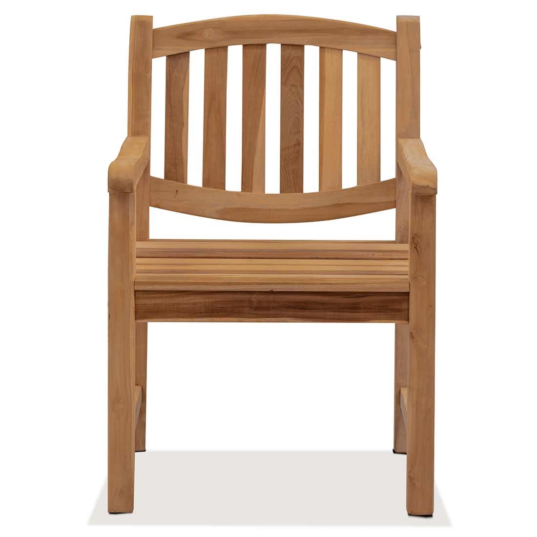 Hagestol Dallas teak 60x62 cm - OUTLIV bakside
