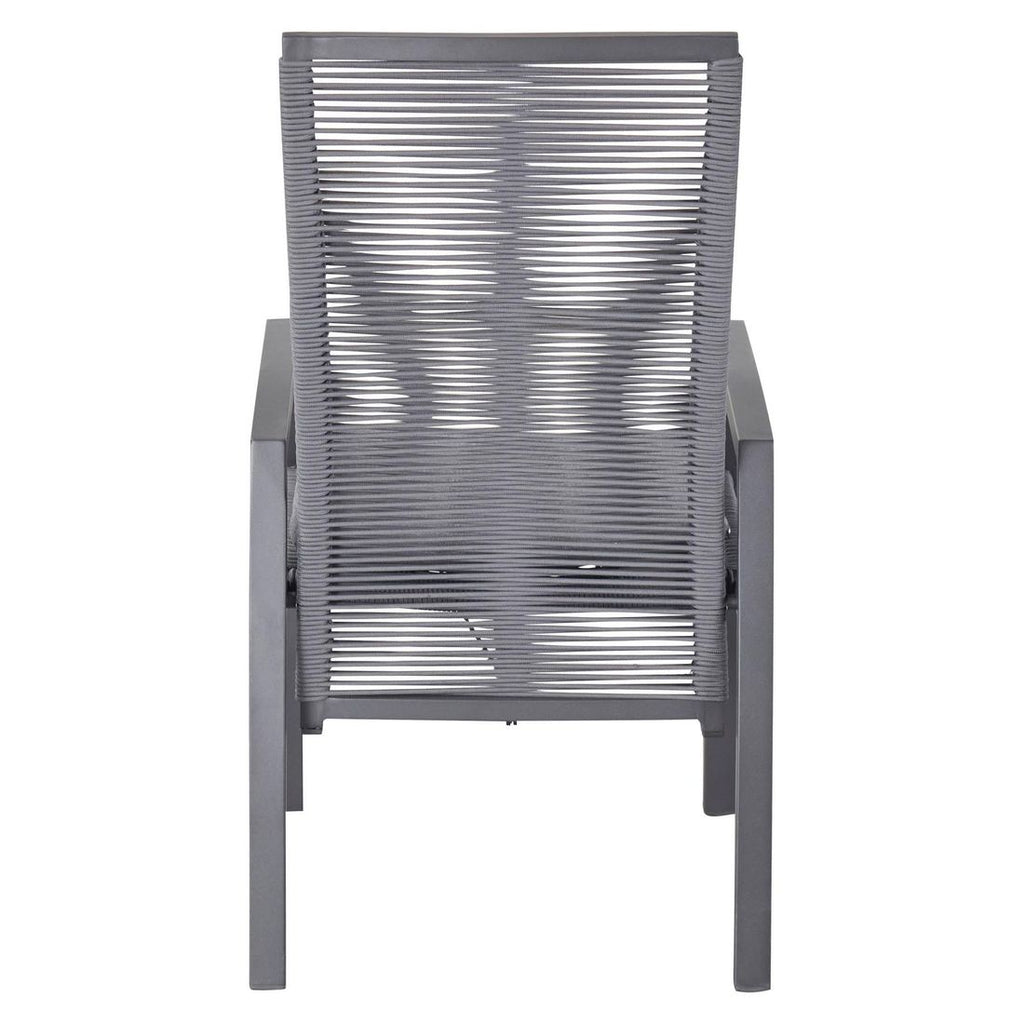Nærbilde av Sunbrella stoff på Hagestol Diwo regulerbar aluminium tau med pute