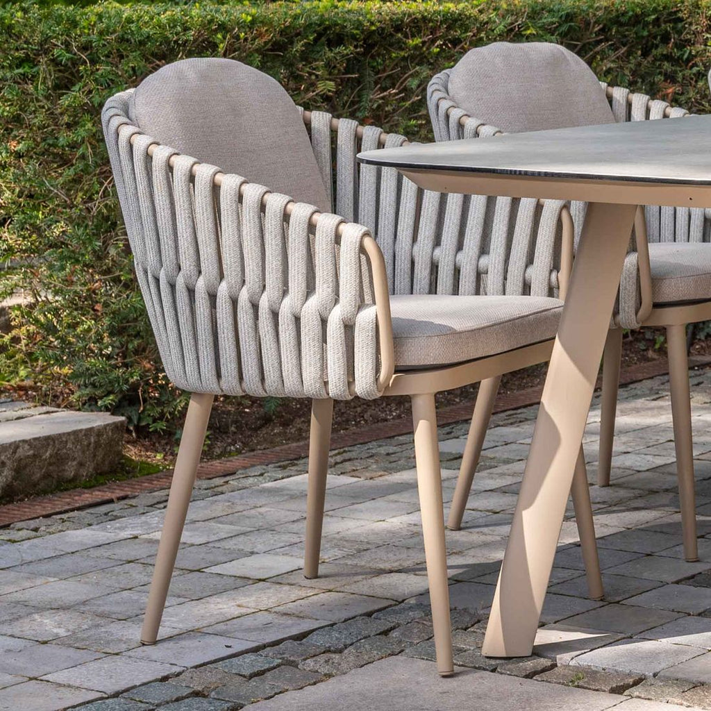 Hagestol Eva aluminium tau olefin 61x68 cm bakside