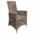 Hagestol Loft regulerbar rygg polyrotting 67x71 cm - Zebra forfra