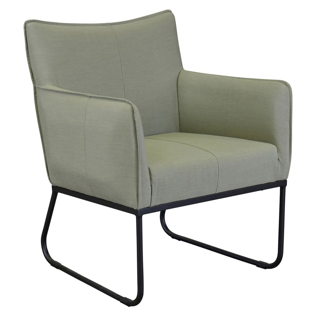 Hagestol Loma aluminium/akryl 70x61 cm forfra