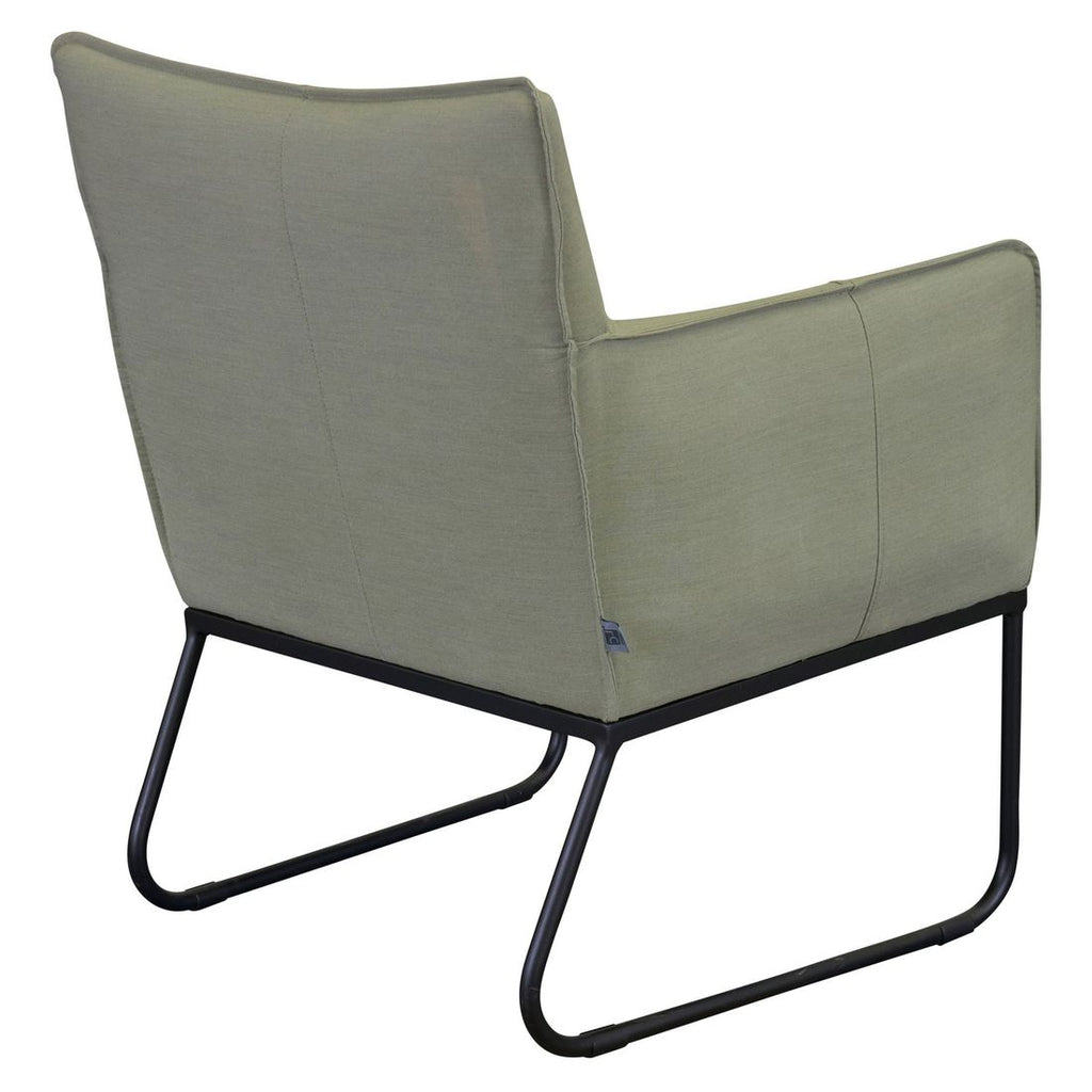 Hagestol Loma aluminium/akryl 70x61 cm med puter