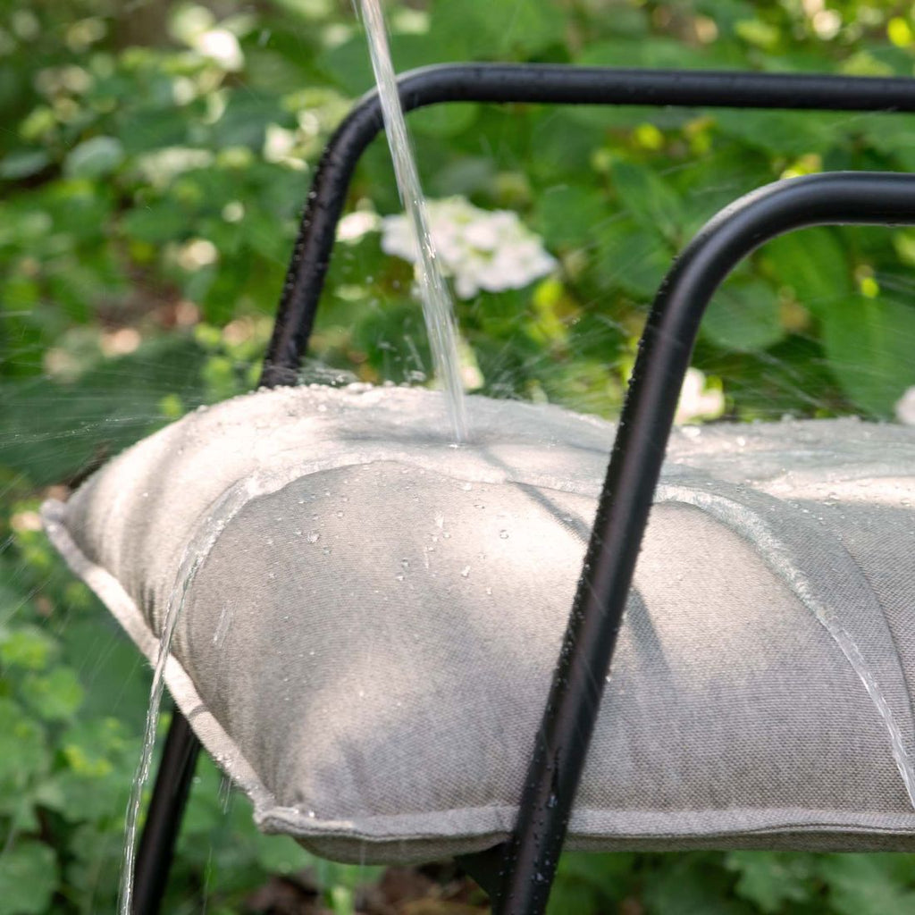 Hagestol med armlener Fontein aluminium/Sunbrella setedel