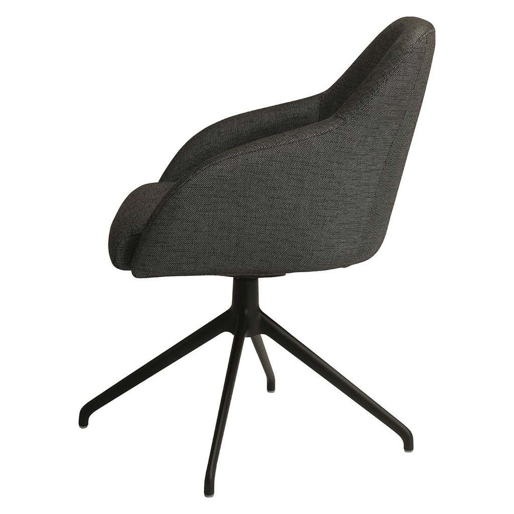 Hagestol med armlener Turn dreibar aluminium 63 cm svingfunksjon